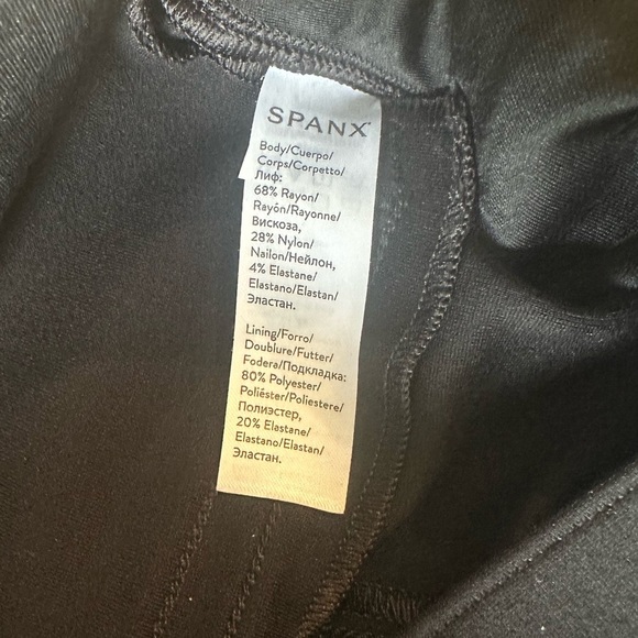 Spanx The Perfect Black Pant-‎ Ankle Backseam Skinny Leggings size S​ - Picture 9 of 13
